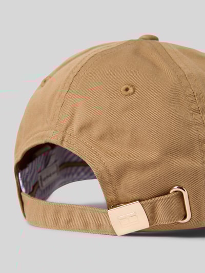 Tommy Hilfiger Czapka z daszkiem z czystej bawełny Beżowy 3