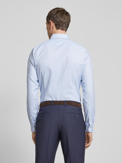 BOSS Slim Fit Business-Hemd mit Kentkragen Modell 'Hank' Bleu 5
