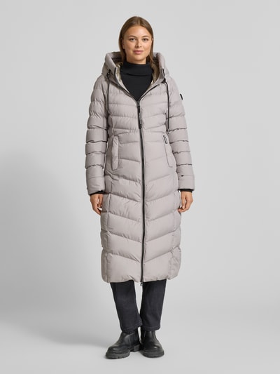 khujo Steppmantel Modell 'Ingram' Hellgrau 4