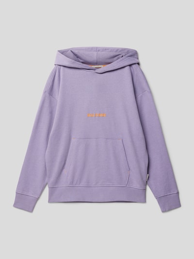 Tom Tailor Hoodie mit Statement-Print Purple 1