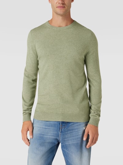 MCNEAL Pullover in Ripp-Optik Mint Melange 4