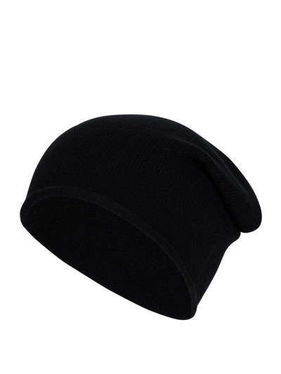 Christian Berg Woman Beanie aus Kaschmir Black 1