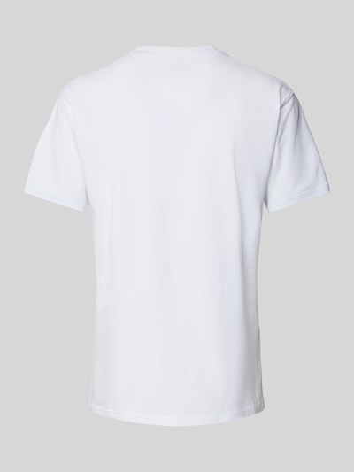 Sundek T-Shirt mit Label-Print Weiss 3