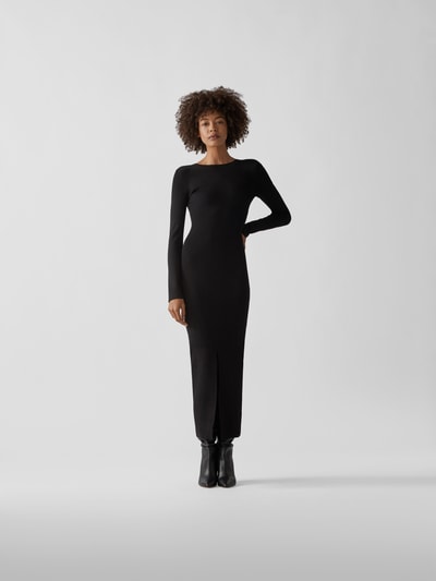 Sir Maxikleid mit Cut Out Schwarz 1