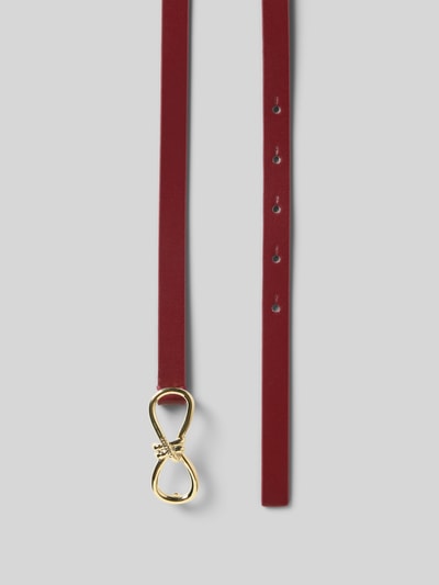 HUGO Gürtel aus echtem Leder Modell 'VITA' Bordeaux 3