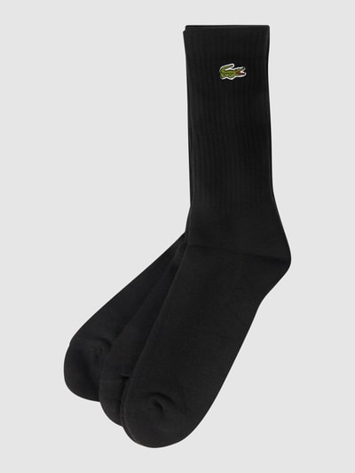 Lacoste Socken mit Stretch-Anteil im 3er-Pack  Black 1