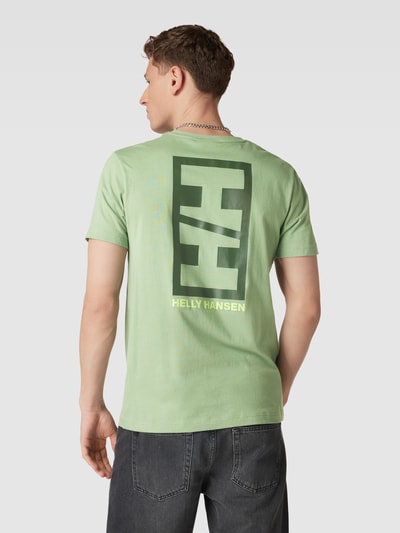 Helly Hansen T-shirt met ronde hals, model 'CORE' Appeltjesgroen - 5