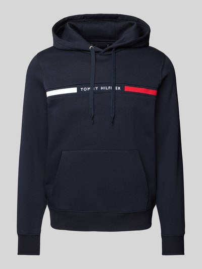 Tommy Hilfiger Hoodie mit Label-Stitching Marine 2