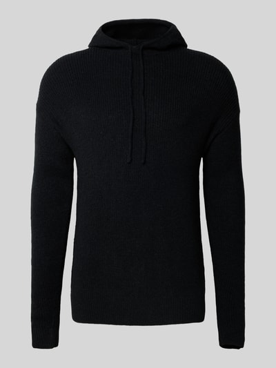 Antony Morato Strickpullover mit Kapuze Black 2