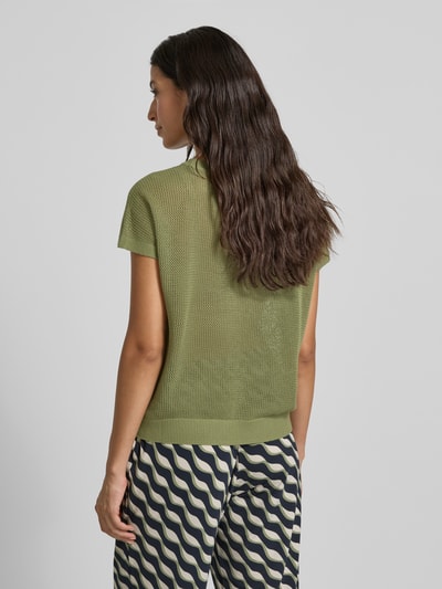 Betty Barclay T-shirt met broderie anglaise Lindegroen - 5