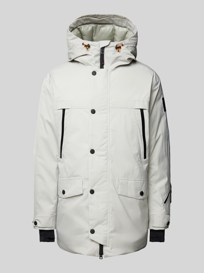 FIRE + ICE Parka mit Pattentaschen Modell 'JESPER' Hellgrau 1