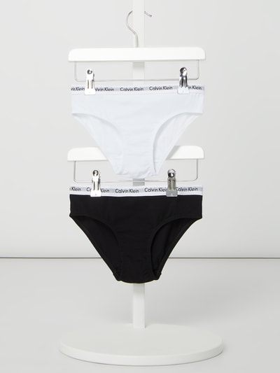 Calvin Klein Underwear Slip per 2 stuks  Zwart - 2