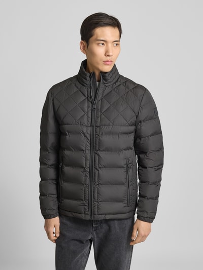 Strellson Steppjacke mit Reißverschlusstaschen Modell 'Clason' Black 4