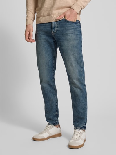 BOSS Orange Regular Fit Jeans im 5-Pocket-Design Modell 'RE.MAINE BO' Jeansblau 4