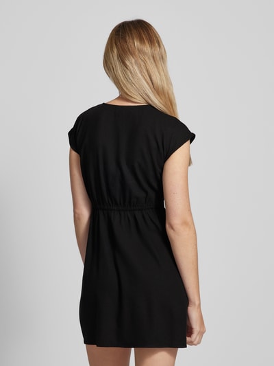 Vero Moda Mini-jurk met knoopdetail, model 'MYMILO' Zwart - 5