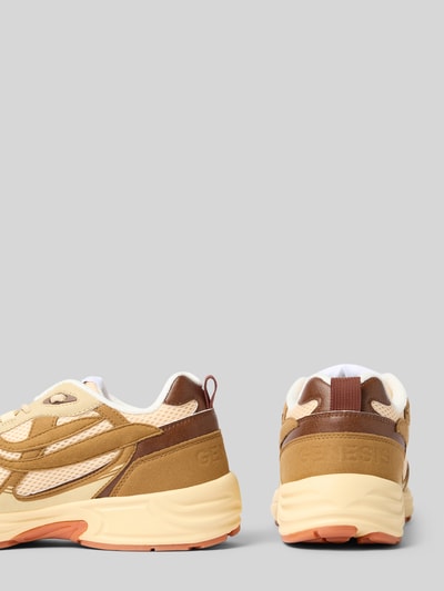 Genesis Sneaker mit Label-Detail Modell 'Eco`99' Khaki 2