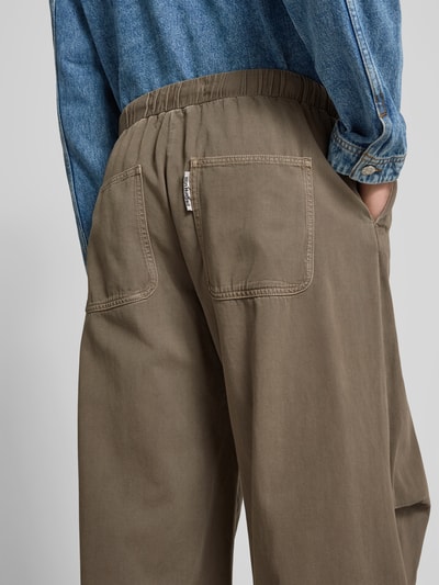 WON HUNDRED Trackpants mit elastischem Bund Khaki 3