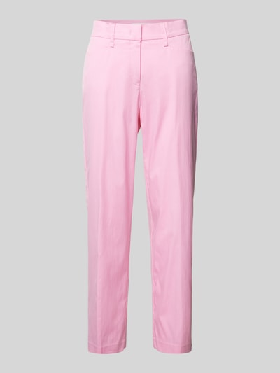 Brax Slim fit stoffen broek in verkorte pasvorm, model 'Style.Mara' Roze - 2