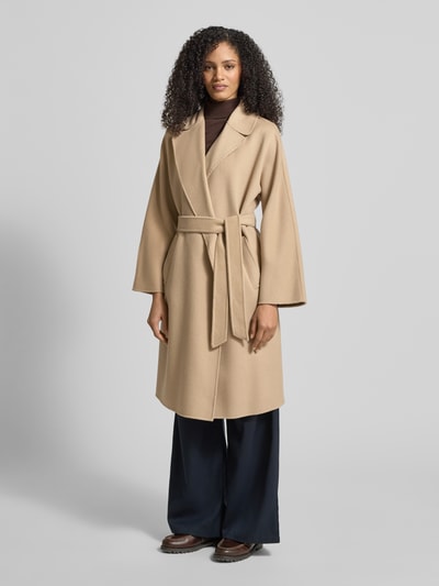 Weekend Max Mara Regular Fit Wollmantel aus Schurwoll-Mix Modell 'CIVADA' Camel 4