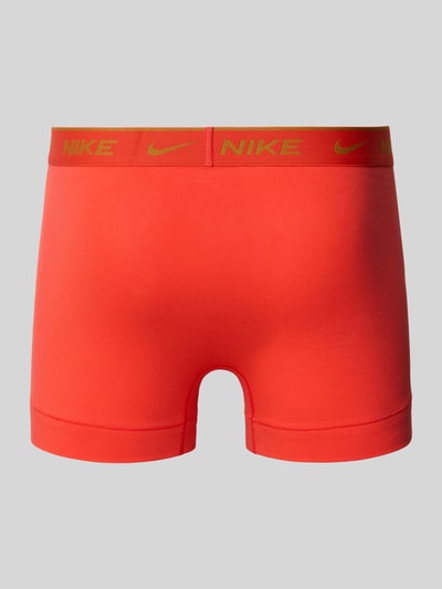 Nike Dry-fit boxershort met elastische band met logo in een set van 3 stuks Koraal - 3