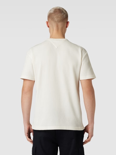 Tommy Jeans T-shirt met borstzak Offwhite - 5