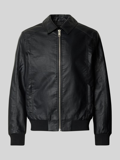 MCNEAL Kurtka z imitacji skóry Czarny 2