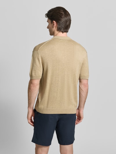 Casual Friday Freizeithemd mit 1/2-Arm Modell 'BELLS' Taupe Melange 5