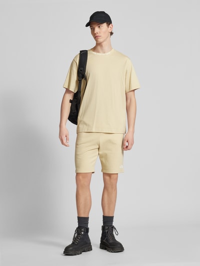 The North Face T-Shirt mit Label-Print Modell 'ZUMU' Beige 1