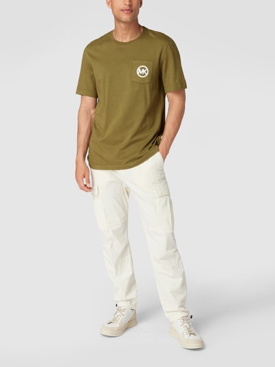 michael kors t shirt olive