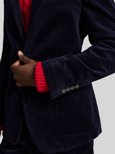 Polo Ralph Lauren Sakko aus Cord mit Brusttasche Dunkelblau 6