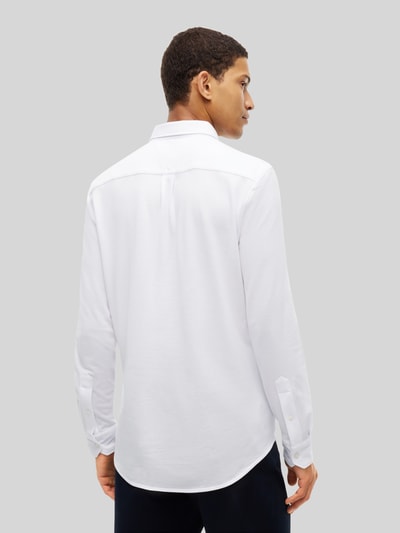 Tommy Hilfiger Slim Fit Freizeithemd mit Logo-Stickerei Weiss 5