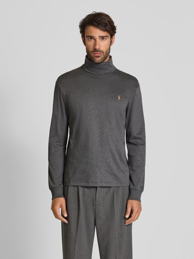 Polo Ralph Lauren Longsleeve mit Rollkragen Dunkelbraun 4