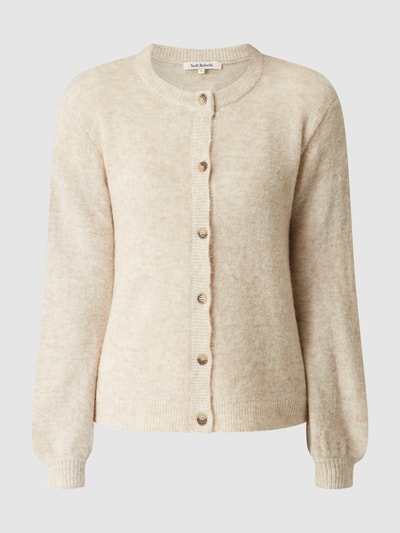 Soft Rebels Cardigan met alpacawol  Beige - 2