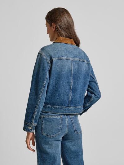 Marc O'Polo Regular fit jeansjack van een mix van katoen en viscose Jeansblauw - 5