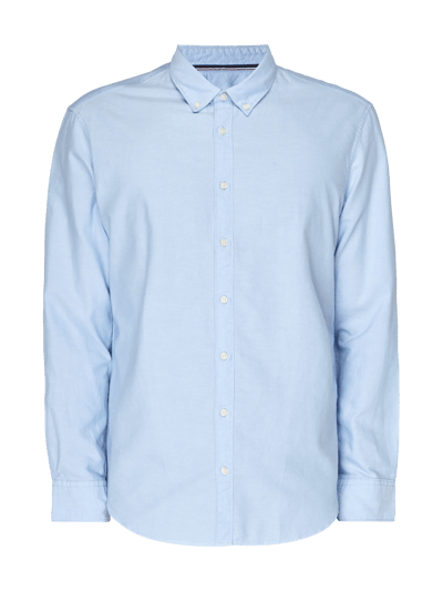 Montego Slim Fit Freizeithemd mit Button-Down-Kragen Hellblau 2