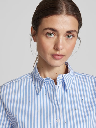 Betty Barclay Overhemdblouse met knoopsluiting Bleu - 3