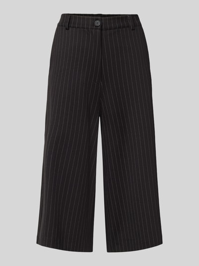 Soyaconcept Regular Fit Culotte mit Bundfalten Modell 'SC-GILL 3' Black 2
