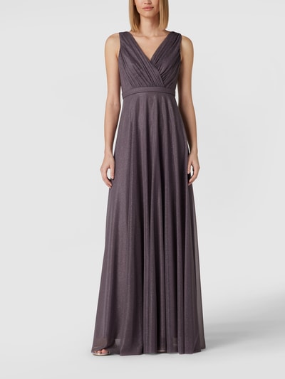 TROYDEN COLLECTION Abendkleid mit schimmernder Optik Lavender 1