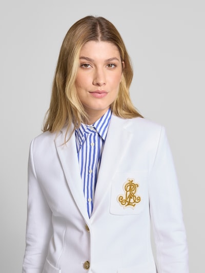 Lauren Ralph Lauren Żakiet z kołnierzem z połami model ‘ANFISA’ Biały 3