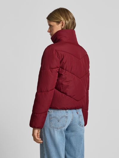 Only Kurtka pikowana o kroju regular fit ze stójką model ‘MAGGI LIFE’ Bordowy 5