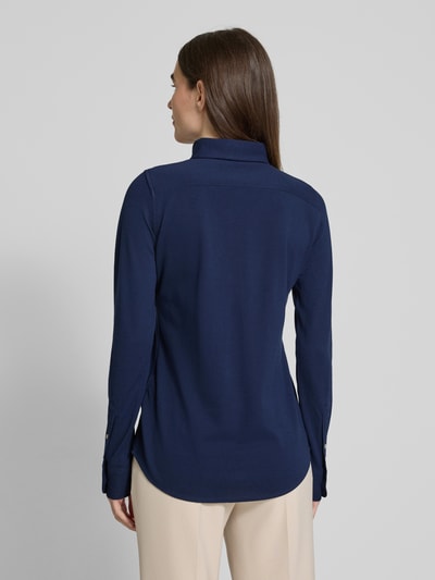 Polo Ralph Lauren Overhemdblouse met button-downkraag Marineblauw - 5