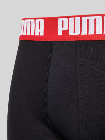 Puma Trunks mit Label-Detail im 2er-Pack Black 2