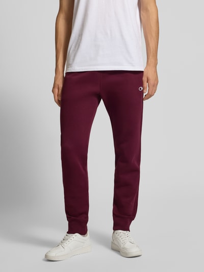 CHAMPION Sweatbroek met elastische band Bordeaux - 4
