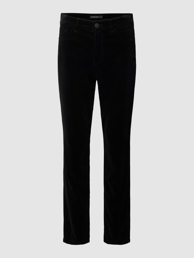 Marc Cain Slim fit broek in effen design Zwart - 2