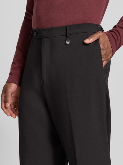 Antony Morato Relaxed Fit Stoffhose mit Viskose-Anteil Modell 'EVAN' Black 3