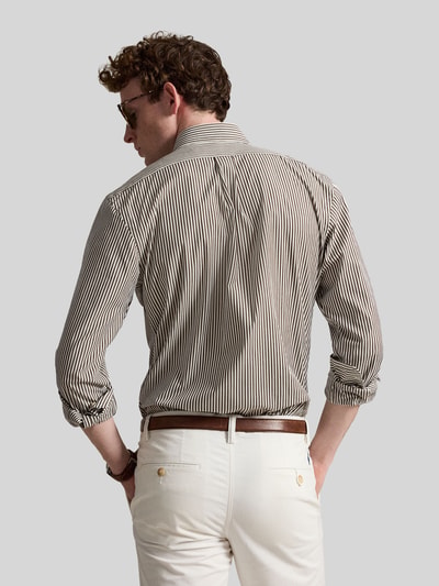 Polo Ralph Lauren Slim Fit Freizeithemd aus Baumwoll-Mix Beige 5