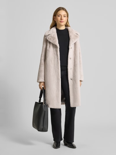 Frieda & Freddies Mantel mit Reverskragen Sand 1