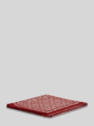 Tommy Hilfiger Schal aus Modal mit Allover-Logo-Print Bordeaux 3
