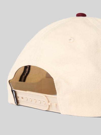 REVIEW Czapka z wyhaftowanym logo Écru 3