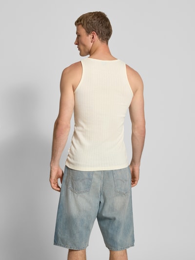 Jack & Jones Tanktop in Ripp-Optik Modell 'ACAPULCO' Offwhite 5